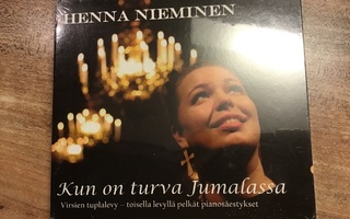 Henna Nieminen / Kun on turva Jumalassa Virsi CD muoveissa