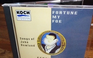 CD FORTUNE MY FOE :  SONGS of John Dowland ( SIS POSTIKULU)