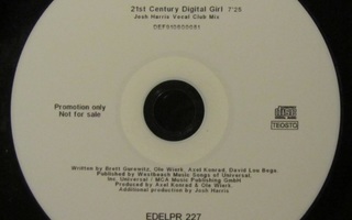 Groove Coverage – 21st Century Digital Girl PROMO CDr-Single