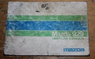 Mazda 929 käyttöohjekirja