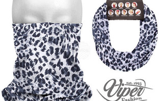 Viper Fashion 9in1 Mikrokuitukangas Putkihuivi leopardi UUSI