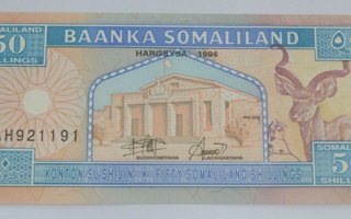 Somaliland 1994 50 Shillings