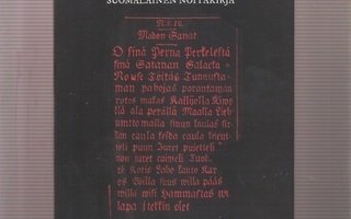 Mustakirja : vuonna 1862 löydetty suomalainen noitakirja, np