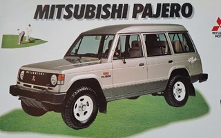 Mitsubishi Pajero Golfer's Special -esite 1988