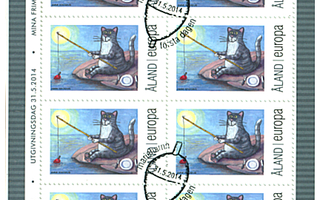 2014  Minun  postimerkkini - kesä, FDC leimattu arkki