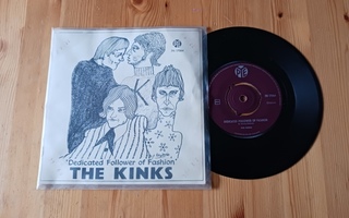 Kinks – Dedicated Follower Of Fashion 7" ps 1966 Norway