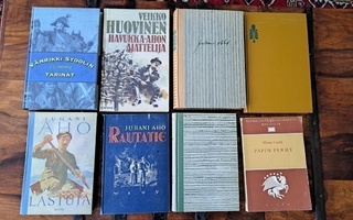 Suomalaisia kirjallisuuden klassikoita 8 kirjaa