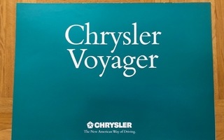 Esite Chrysler Voyager, noin 1990, suomi