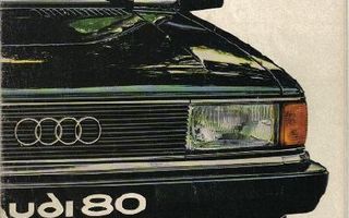 Audi 80 -esite, 1979