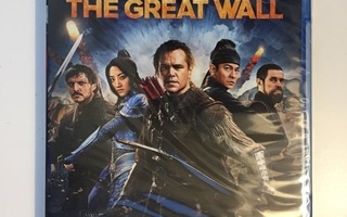 The Great Wall (Blu-ray) Matt Damon ja Pedro Pascal (UUSI!)