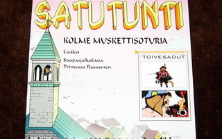 Kolme muskettisoturia + 2 muuta satua (CD-äänikirja)