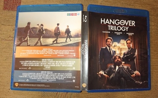 The Hangover TRILOGY "Kauhea Kankkunen" Blu-ray 3 discs