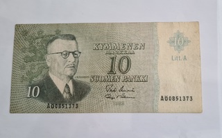 10mk 1963, Litt.A, AÖ0851373, UUS-Mä1, 10(53...55) KOKOELMA