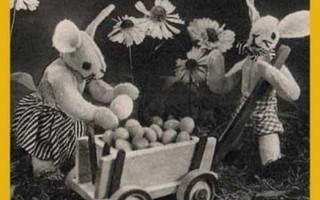 PUPU / Pehmopuput, munakärry ja kukkia. 1950-l.