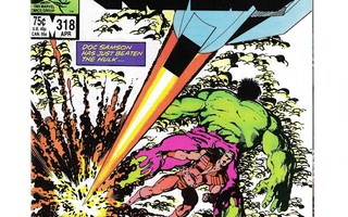 Incredible Hulk #318 - 1986