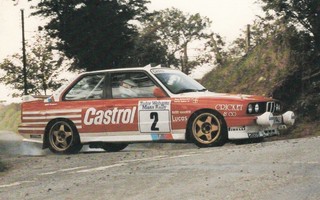 Ralli. Manx Rally 1988. Winners  b67