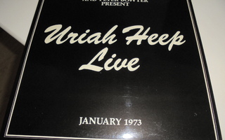 2 lp Uriah Heep - Uriah Heep Live  (UK  painos)