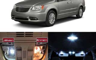 Chrysler Voyager (MK5) Sisätilan LED -muutossarja 6000K