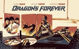 Dragons Forever [LIMITED EDITION STEELBOOK] Blu-ray (UUSI)