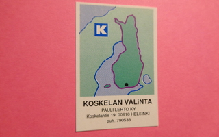 TT-etiketti K Koskelan Valinta, Helsinki