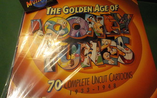 GOLDEN AGE OF LOONEY TUNES EX+/M- 5x LASERDISC BOKSI (W)