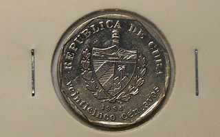 Cuba. 25 centavos 1994.