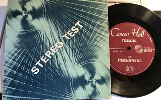 Stereo Test -levy Concert Hall erikoinen PS!