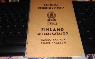 Suomi Erikoisluettelo Kauko-Karjala No6 PK650/10