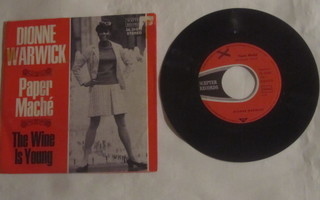 Dionne Warwick: Paper Maché  7" single   1970