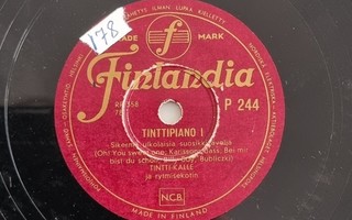 Savikiekko 1955 Tintti-Kalle Harry Bergström Finlandia P 244