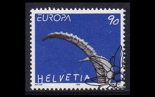 Sveitsi 1685 o Europa luonnon- ja kansallispuistot (1999)