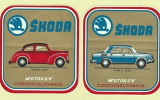 Škoda-tarroja 1980-luvulta 9 kpl
