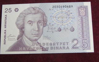 25 dinara 1991 Kroatia