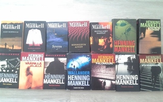 Henning Mankell 14 kpl kirjaa. Kevätlukemista!
