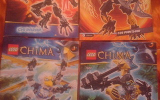 Lego Chima ohjevihkot 1 euro / kpl