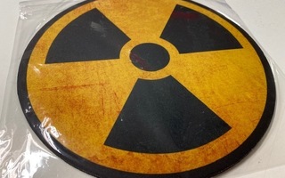 Radioactive warning sign hiirimatto