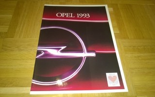 Esite Opel mallisto 1993.Corsa,Astra,Vectra,Omega,Calibra