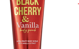 Bubble T - Black Cherry and Vanilla Body Scrub 100 ml