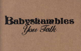 Babyshambles • You Talk PROMO CD-Single