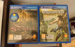 Soul Sacrifice & Uncharted : Golden Abyss Ps Vita