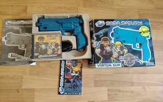 VirtuaGun + VirtuaCop CiB Sega Saturn