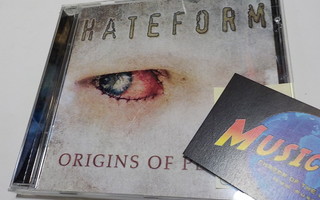 HATEFORM - ORIGINS OF PLAGUE CD