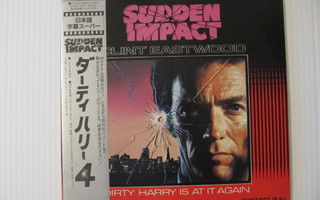 Dirty Harry Sudden Impact LASERDISC Japan OBI Clint Eastwood