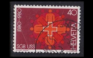 Sveitsi 1185 o Ammattiliitto 100v (1980)