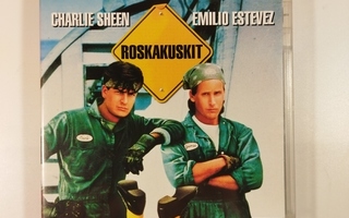 (SL) DVD) Roskakuskit (1990) Charlie Sheen, Emilio Estevez