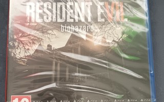 Resident Evil 7 VII Biohazard PS4 uusi avaamaton