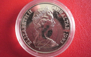Englanti Gibraltar v. 1993  1 Crown kolikko