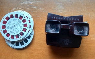 View Master ja kiekkoja 10kpl