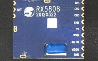 5.8GHz RX5808 -90dBm AV FM Wireless Audio Video AV Receiver