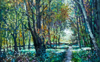 Breath of autumn, 40x50, Canvas, Oil, 2023